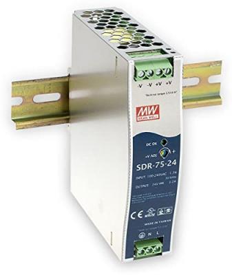GENERIQUE Alimentation rail DIN Mean Well SDR-75-24 3.2 A 76 W 1 x