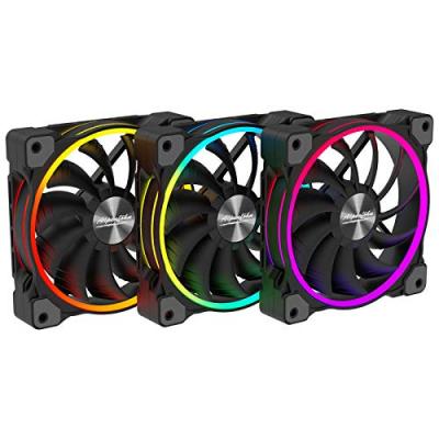 ALPENFOHN Alpenf&ouml;hn compatible 120mm wing boost 3 argb high speed pwm-l&uuml;fter, t