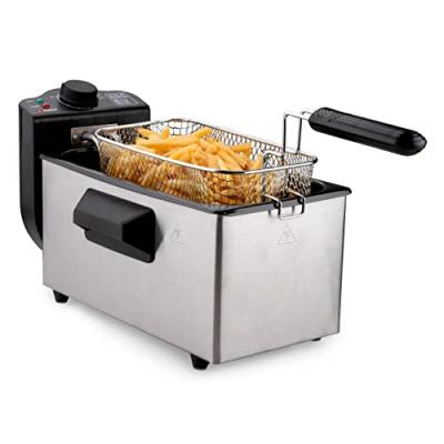 ALPINA Friteuse &eacute;lectrique &agrave; huile Cuve 3L 2000W 190&deg;C
