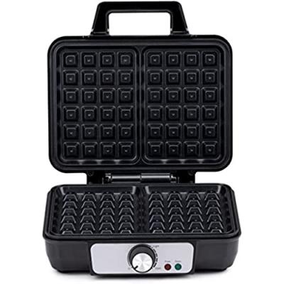 ALPINA Appareil &agrave; gaufres 1000W R&eacute;vetement Anti-adh&eacute;sif