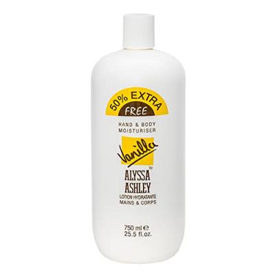 ALYSSA ASHLEY  Vanille Hydratante Mains et Corps 750 ml
