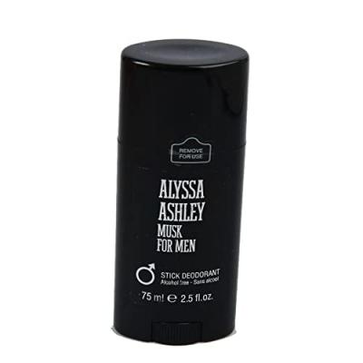 ALYSSA ASHLEY  Musc B&acirc;ton D&eacute;odorant pour Homme 75 ml