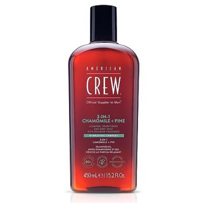 AMERICAN CREW  Hair Care & Body 3in1 Chamomile & Pine Shampoing