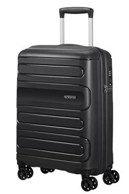 AMERICAN TOURISTER Valise cabine &agrave; 4 roues  Sunside 55 cm Noir