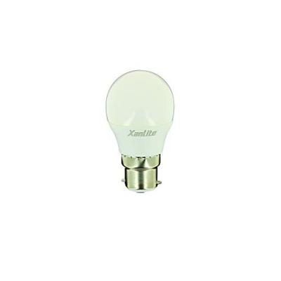 XANLITE Ampoule LED P45, culot B22, 5,3W cons. (40W eq.), lumi&egrave;re blanc chaud