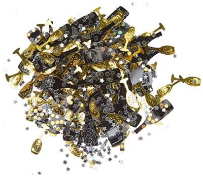 Amscan confetti champagne noir/or 14 grammes