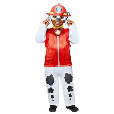AMSCAN D&eacute;guisement enfant  Marcus Pat'Patrouille Deluxe 4-6 ans