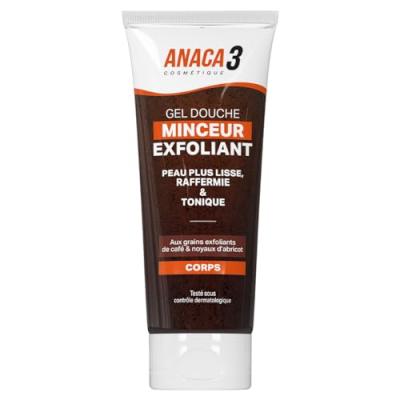 ANACA3  Minceur Gel Douche Exfoliant - Tube 220 ml