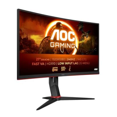 AOC  C27G4ZXE 27" VA Curved, 280 HZ, 1920x1080, 0.3ms, 2x HDMI, DispayPort