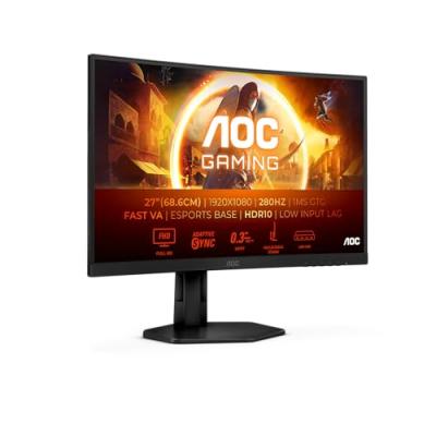 AOC &Eacute;cran Gaming Incurv&eacute; 27""  G4 C27G4ZXU - 280 Hz HDMI/DisplayPort