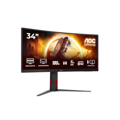 AOC  34"" Moniteur UltraWide gaming incurv&eacute; 