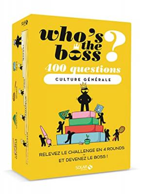 BRUNO GODARD APERO - WHO'S THE BOSS : CULTURE GENERALE - Godard Bruno - JEU - Boites Jeux de soci&eacute;t&eacute;