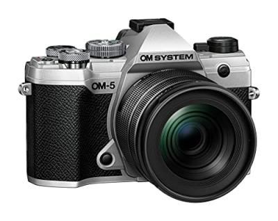 OM SYSTEM Appareil photo hybride  OM-5 silver + ED 12-45mm f/4 PRO