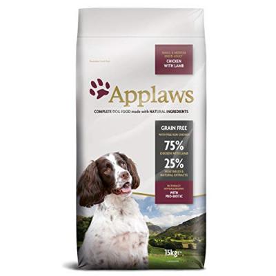 APPLAWS  Small & Medium Adult Poulet & Agneau pour chien 2 x 15 kg