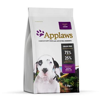 APPLAWS  Puppy Large Breed, poulet pour chiot - 2 x 7,5 kg