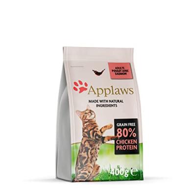 APPLAWS  Adult Chicken And Salmon 400g Cat Food Dor&eacute; 400g
