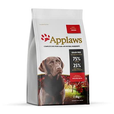 APPLAWS  Dry Adult Large Breeds Chicken 7.5kg Dog Food Clair 7.5kg