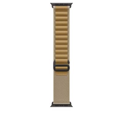 Apple - boucle pour montre intelligente - 49 mm, finition en titane noir