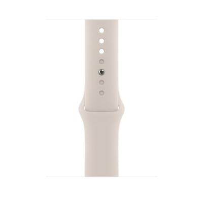 APPLE Bracelet  Watch 45mm Sport Lumiere stellaire M/L