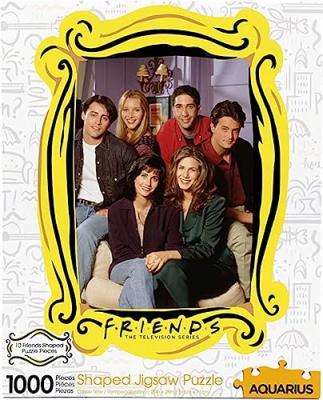 AQUARIUS - Friends Apartment Diecut Puzzle, 65395, Multicolore, 1000