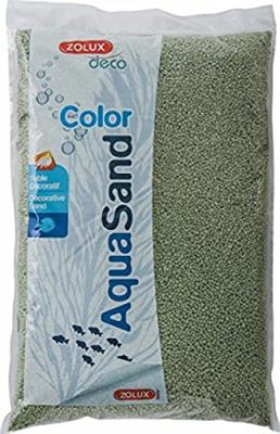 ZOLUX Sol decoratif colore pour aquariums vrt tilleul 5kg
