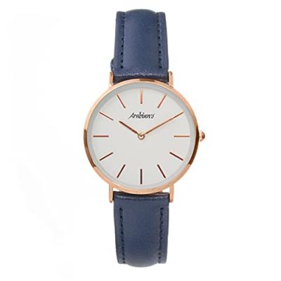 ARABIANS  Homme Analogique Quartz Montre avec Bracelet en Cuir DPA2231A