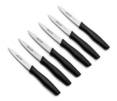 ARCOS Blister de 6 couteaux d'office Nova lame 10 cm