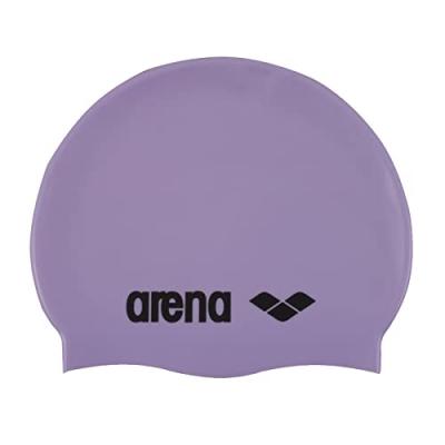 ARENA  Classic Silicone Bonnet de piscine Adulte Unisexe, Violet, TU