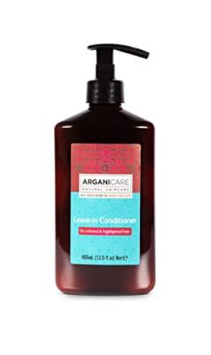 ARGANICARE  Cr&egrave;me sans Rin&ccedil;age Argan Cheveux Color&eacute;s 400 ml