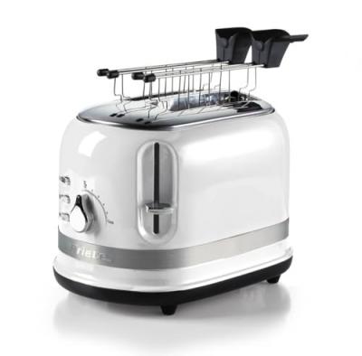 ARIETE  TOASTER RETRO BLANC 2T