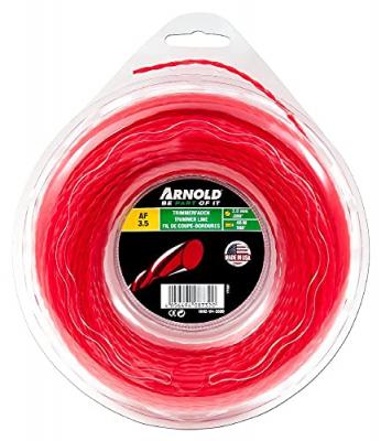 CENTRALE BRICO Arnold 1082-U4-2050 Fil Coupe/Torsad&eacute;, Rouge, 2,0 mm/50 m