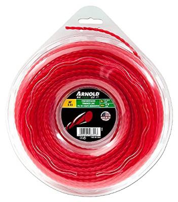 CENTRALE BRICO Pour Coupe-Bordure 3.13 Mm Af 3 X 9 M Rond Torsad&eacute;e, Rouge, 5-3044 1082-U