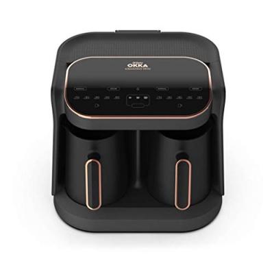 ARZUM Grandio duo ok007-b 1400 watts 10 tasses acier inoxydable noir bronze