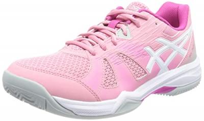 ASICS  Femme Gel-Padel Pro 5 Sneaker, Punch aux Fruits/Blanc, 39.5 EU