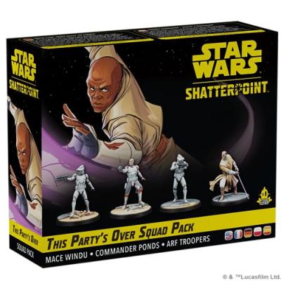 ASMODEE  Star Wars Shatterponit Pack Squad Le jeu de soci&eacute;t&eacute; de la f&ecirc;te