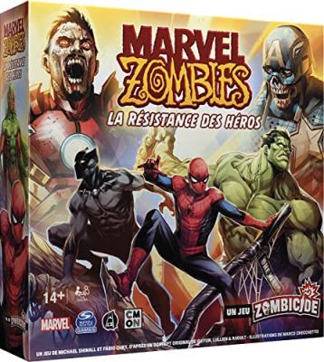 ASMODEE Jeu CMON Marvel Zombies : La R&eacute;sistance des H&eacute;ros- - Jeu de soci&eacute;t&eacute;