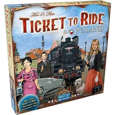  Asmodee Aventureros Al Tren Polonia Spanish Multicolore