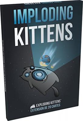 ASMODEE Jeu d&rsquo;ambiance  Exploding kittens Imploding kittens extension
