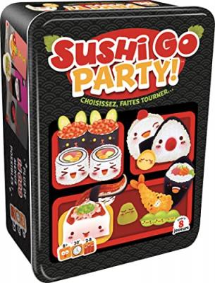 ASMODEE Jeu Cocktail Games Sushi Go ! Party- - Jeu de societe