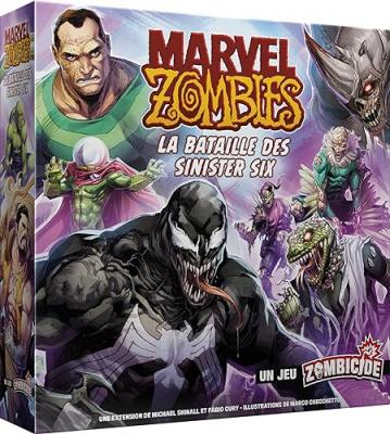 ASMODEE Jeu CMON Marvel Zombies : Clash of the Sinister Six- - Jeu de soci&eacute;t&eacute;