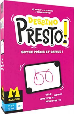 ASMODEE Dessino Presto -  - Jeu de soci&eacute;t&eacute;