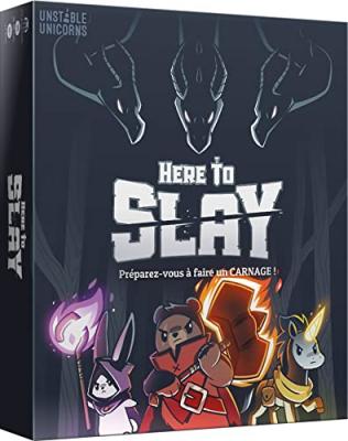 ASMODEE Jeu TeeTurtle Here to slay- - Jeu de soci&eacute;t&eacute;