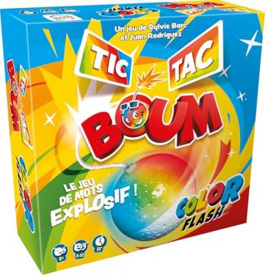ASMODEE Tic Tac Boum Color Flash -  Jeu de soci&eacute;t&eacute; - ZYGTTBCF01FR 