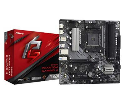 ASROCK Carte m&egrave;re - B550M Phantom Gaming 4 