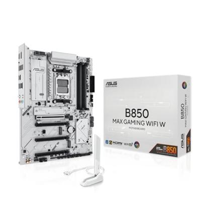 ASUS  B850 MAX GAMING WIFI W AMD B850 Emplacement AM5 ATX - Neuf