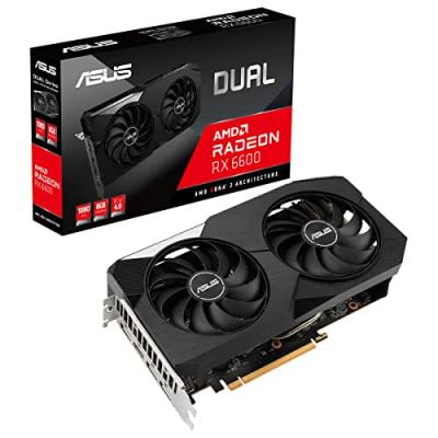 ASUS Carte graphique  v3 amd radeon rx 6600 8 gb gddr6 