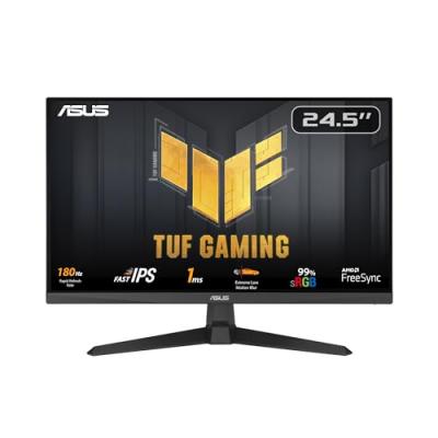 Ecran PC Asus TUF 24.5"" FHD 180Hz/Fast IPS/1ms/HP/FreeSync 