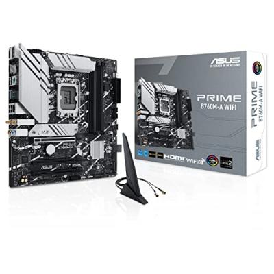 ASUS  PRIME B760M-A WIFI Intel B760 LGA 1700 micro ATX