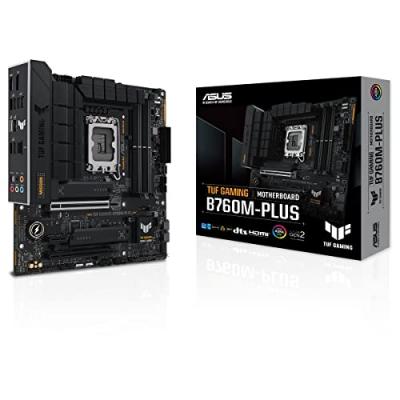 ASUS  TUF GAMING B760M-PLUS Intel B760 LGA 1700 micro ATX