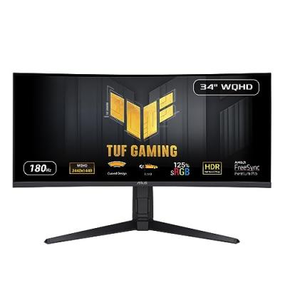ASUS Dis 34  Vg34vql3a Tuf Gaming Uwqhd Curved